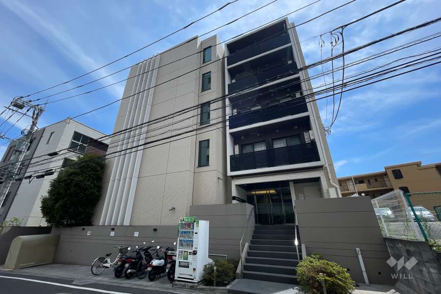 LEXE鷺沼の外観（北西側から）
