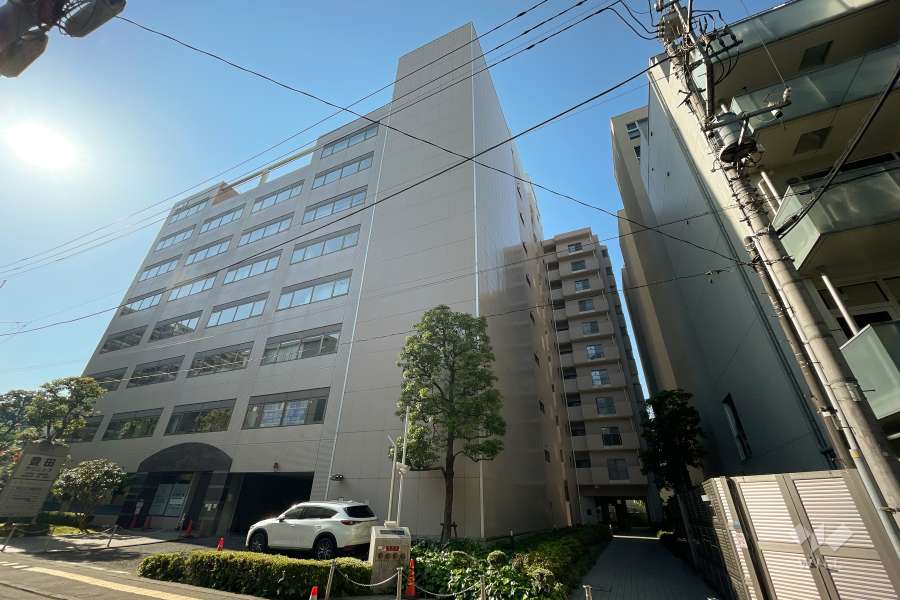 ヴェルビュ溝の口の外観（北西側から）