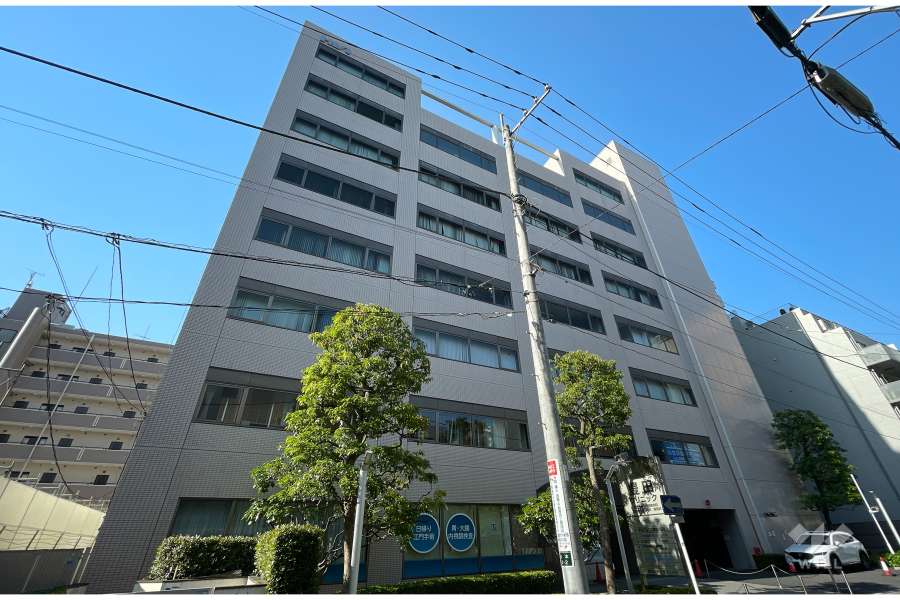 ヴェルビュ溝の口の外観（北東側から）