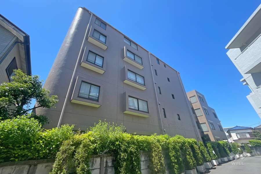 モルフェクレール梶が谷の外観（南東側から）