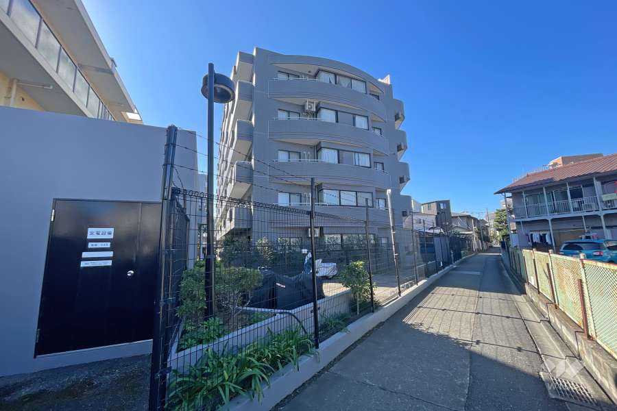 藤和シティコープ高津２の外観（北東側から）