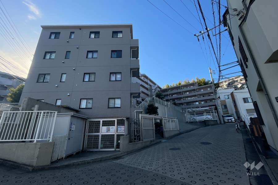 ニューウェルテラス第５日吉の外観（東側から）