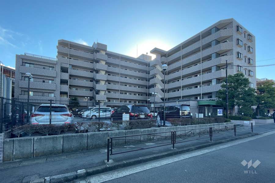 溝の口南パークホームズの外観（北側から）