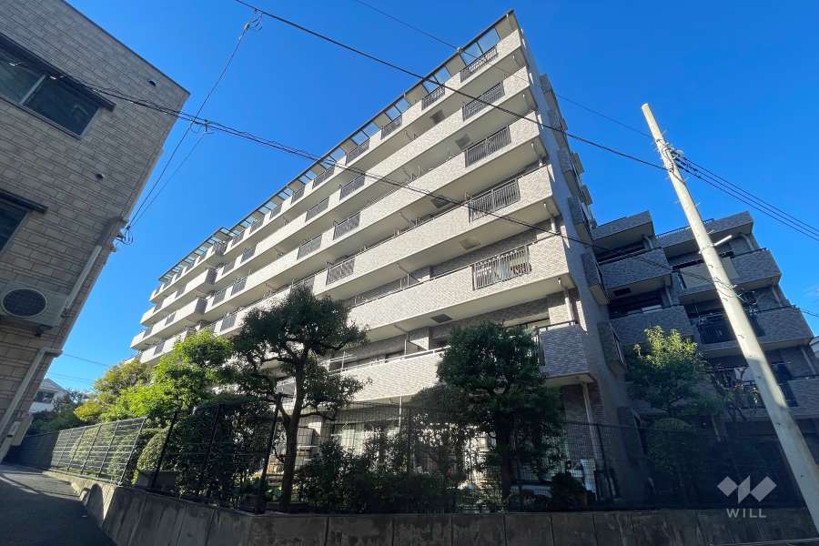 溝の口南パークホームズの外観（南東側から）