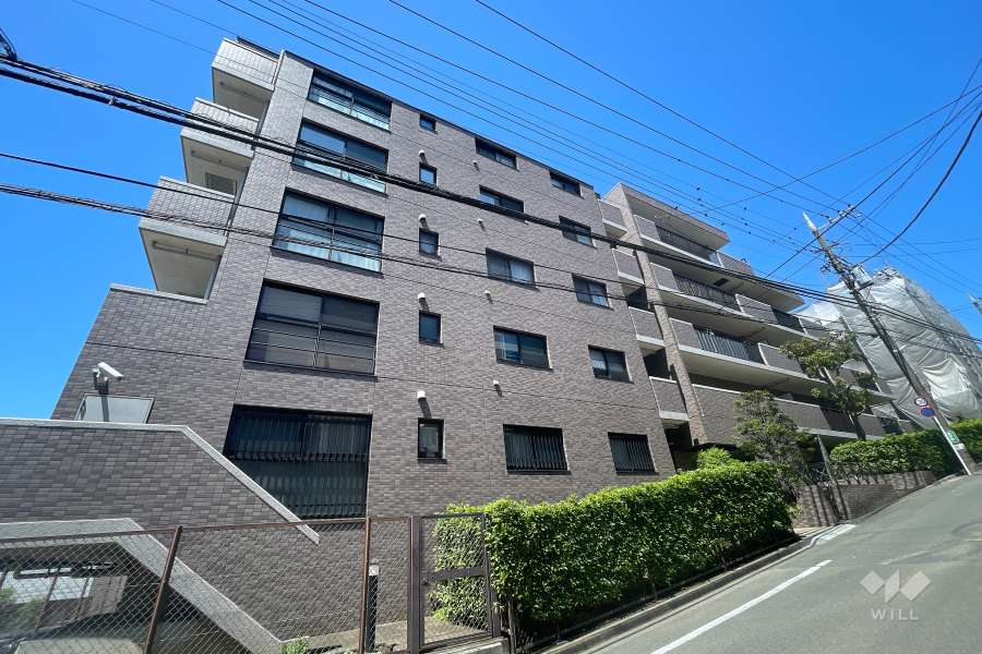 モアクレスト梶ヶ谷の外観（南東側から）