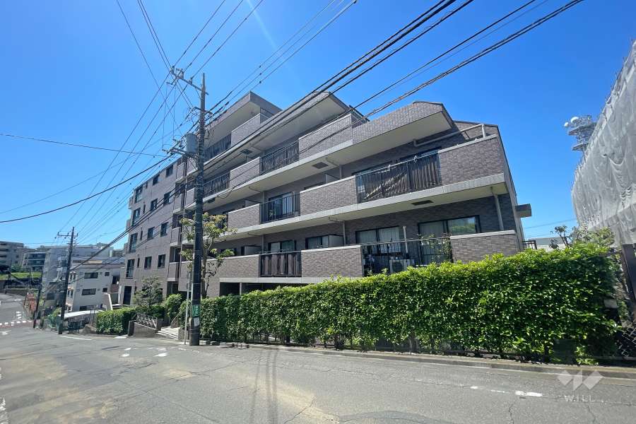 モアクレスト梶ヶ谷の外観（北東側から）