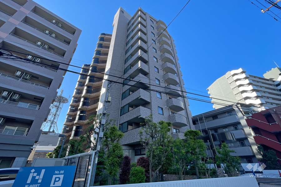 エクレール溝の口の外観（北西側から）