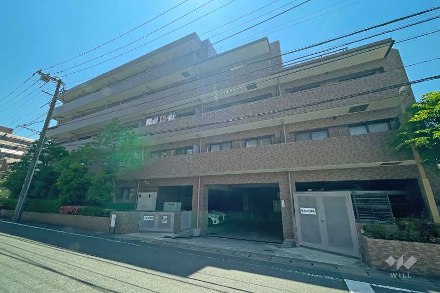 クレッセント溝の口南の外観（北東側から）