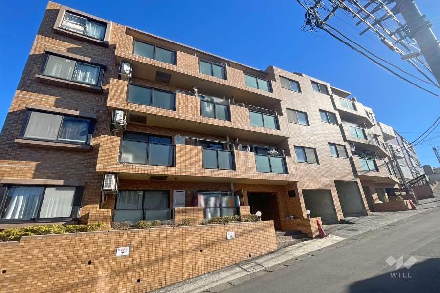 グレイス日吉第５の外観（北西側から）