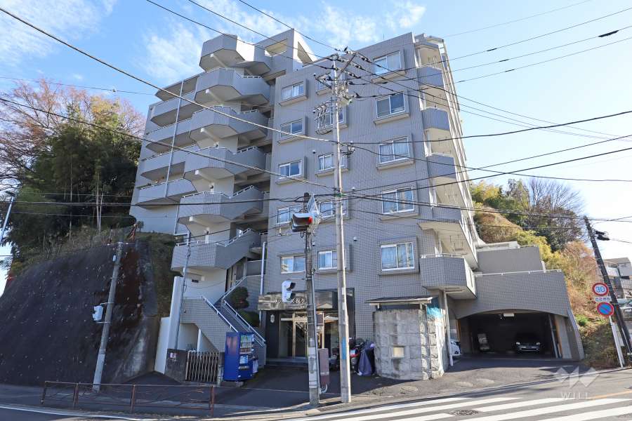 サンライズ梶ケ谷1の外観（北西側から）