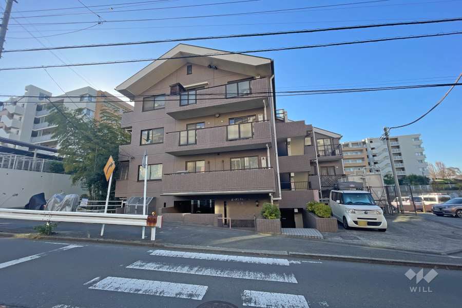 ガーデンアベニュー日吉の外観（北東側から）