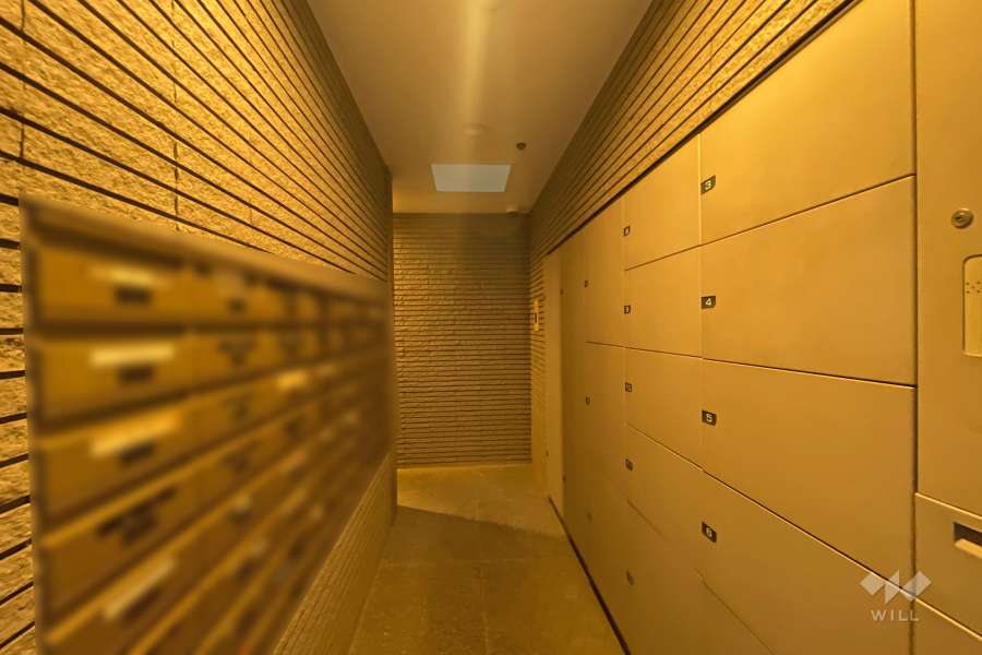 共用ポストと宅配ボックス