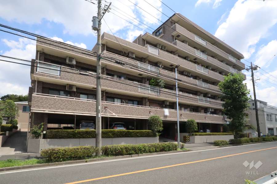 ライオンズマンション久地第2の外観(北西側から)
