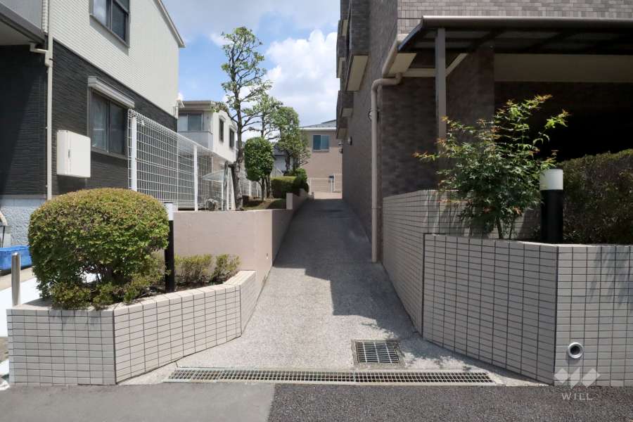 駐輪場の出入り口
