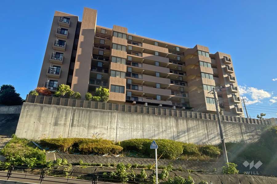 メイツ武蔵小杉富士見台の外観（北西側から）