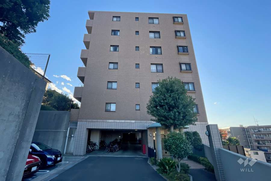 メイツ武蔵小杉富士見台の外観（北側から）