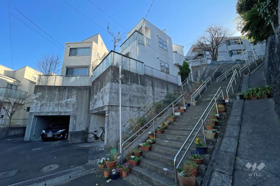 ニューウェルテラス元住吉の外観（北東側から）