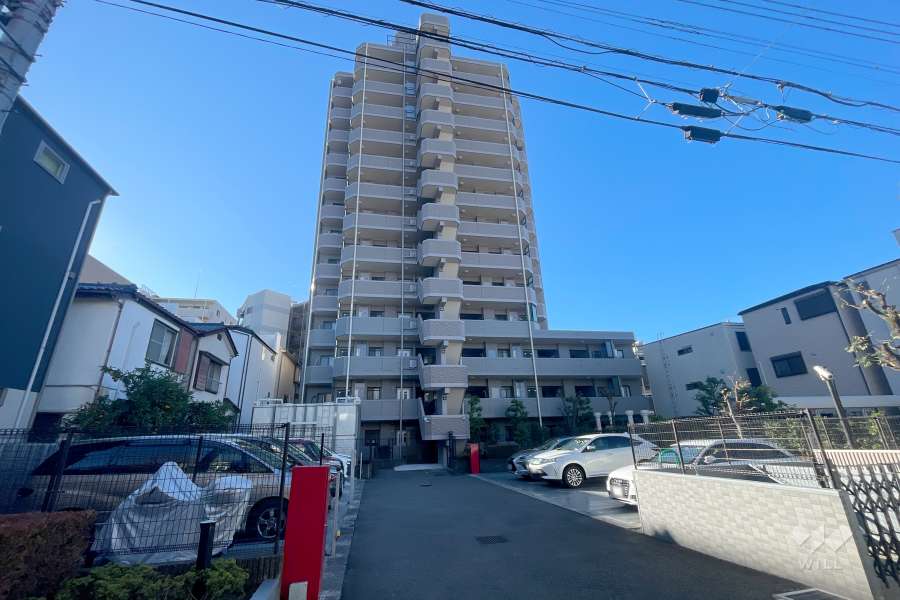 ルネサンスフォルム溝の口の外観（北側から）　