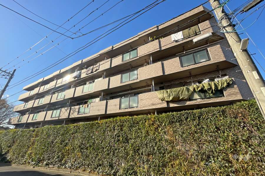 ダイアパレス日吉ヶ丘の外観（南東側から）