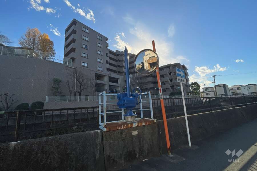 ダイアパレス日吉ヶ丘の外観（北東側から）