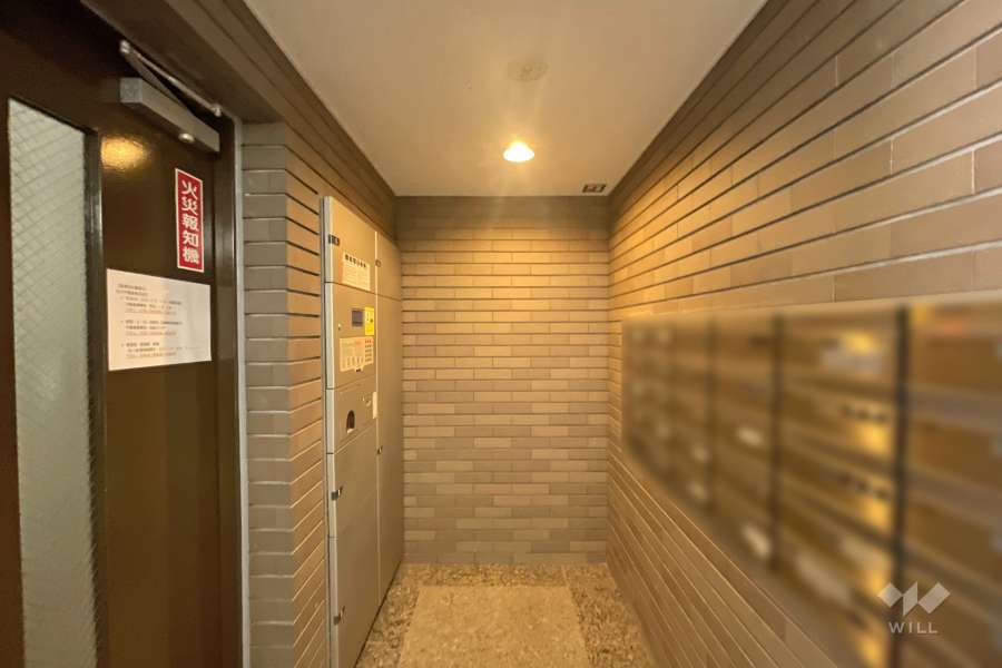 共用ポストと宅配ボックス