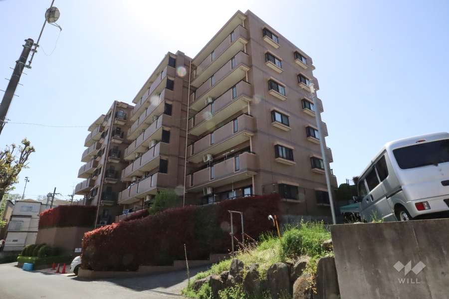 ライオンズガーデン久地の外観(北東側から)　