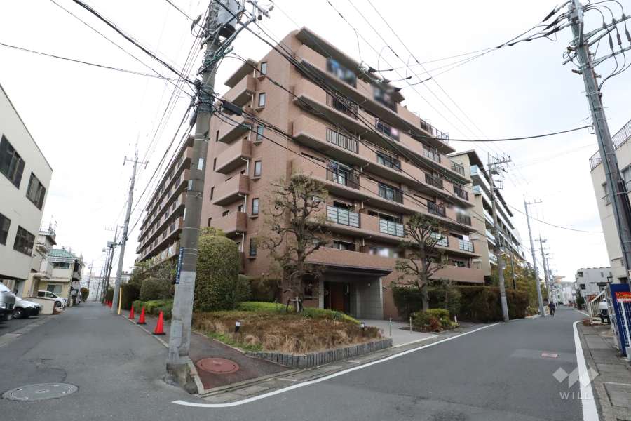 メイツ武蔵新城の外観(南西側から)