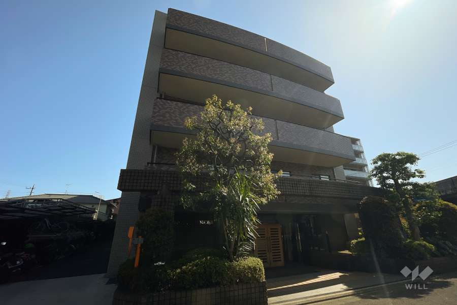 クレッセント武蔵新城3の外観（北東側から）