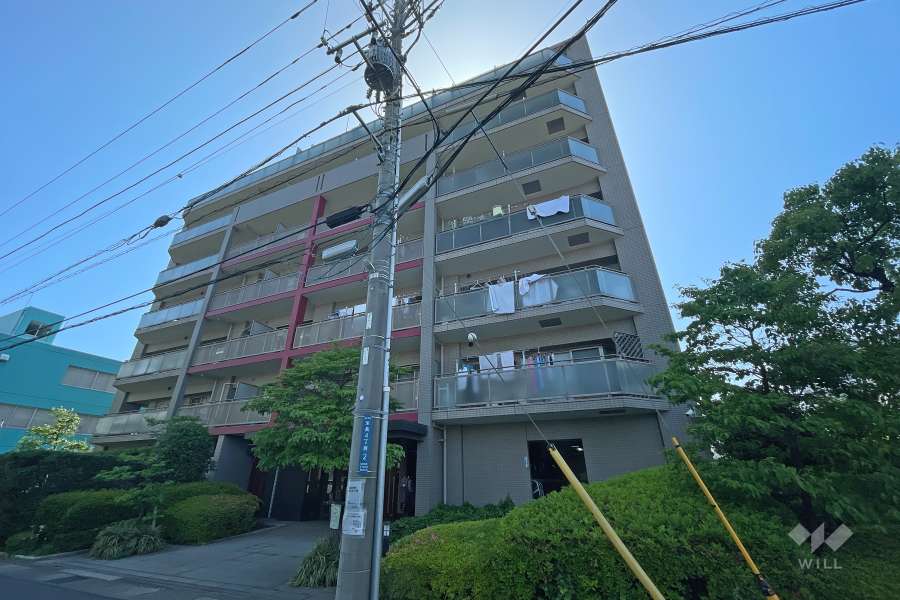 ジェイパーク溝ノ口フェアクオーレの外観（北東側から）