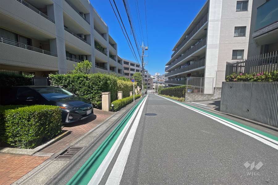 敷地の東側道路