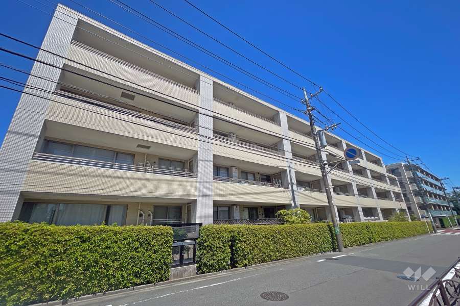 梶が谷パークホームズの外観（南西側から）