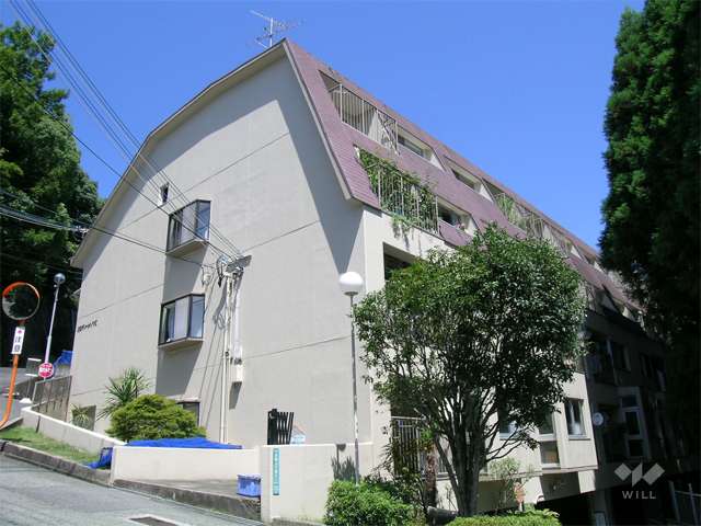 箕面グリーンハイツ2の外観（南側から）