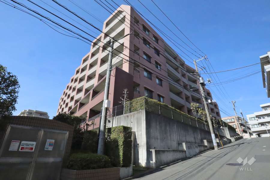 ヒルズ梶が谷姿見台の外観(南側から)