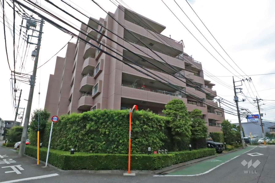 クリオ溝の口壱番館の外観（南東側から）