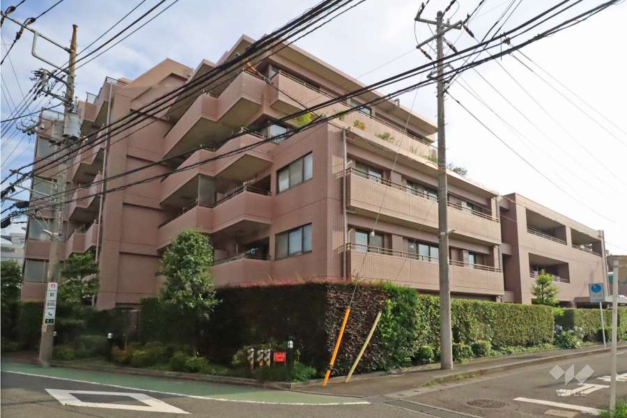 クリオ溝の口壱番館の外観（北東側から）