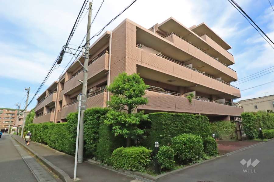 クリオ溝の口壱番館の外観（北西側から）