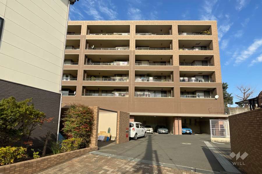 マークミュー溝の口サウスコートの外観（南側から）　