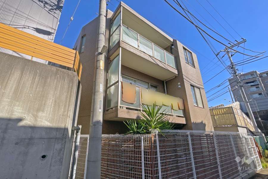 バースシティ溝の口プレミールの外観（北西側から）