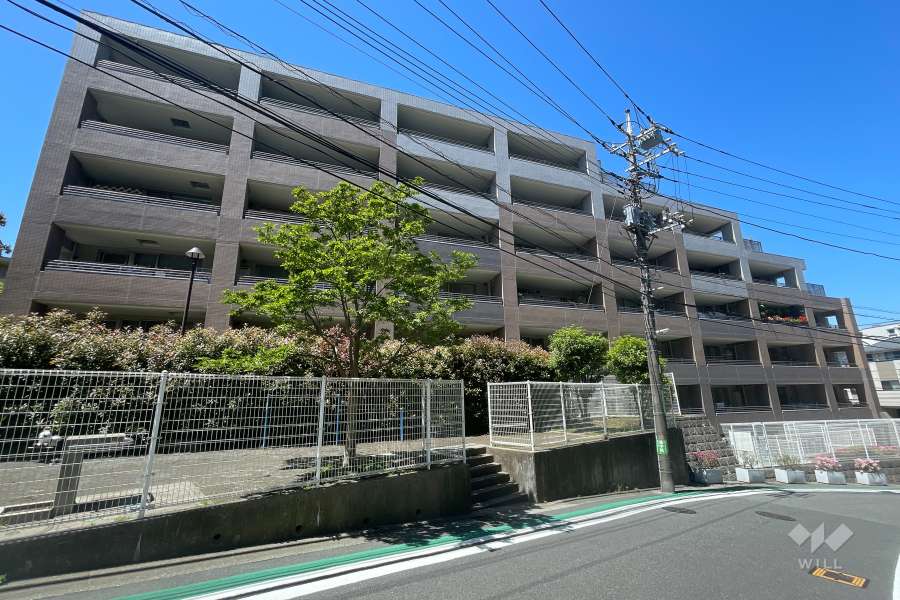 マレヴィラージュ梶ヶ谷の外観（南東側から）