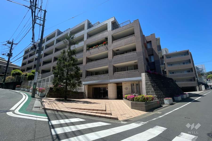 マレヴィラージュ梶ヶ谷の外観（東側から）