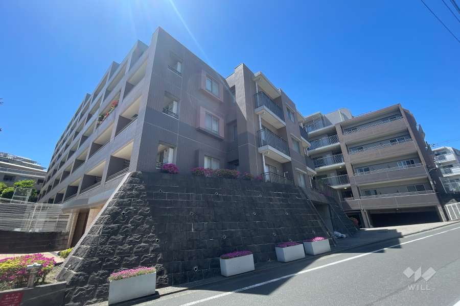 マレヴィラージュ梶ヶ谷の外観（北東側から）