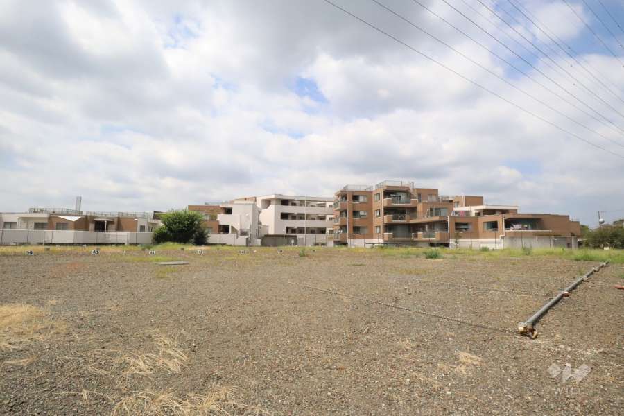 セブンフォレストヒルメイプルコートの外観(東側から)