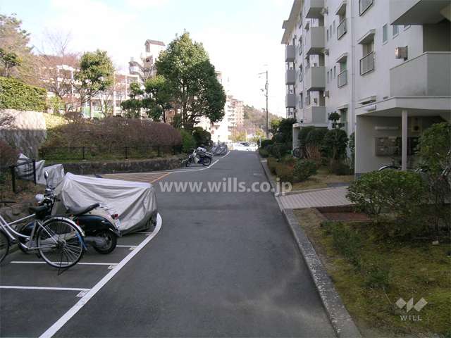 敷地北側