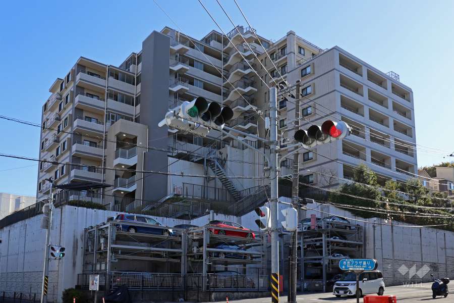 ネバーランド武蔵新城の外観（北西側から）