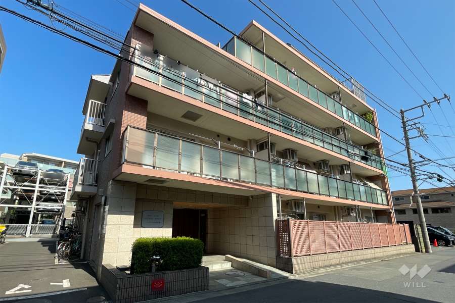 ハイホーム武蔵新城の外観（北西側から）