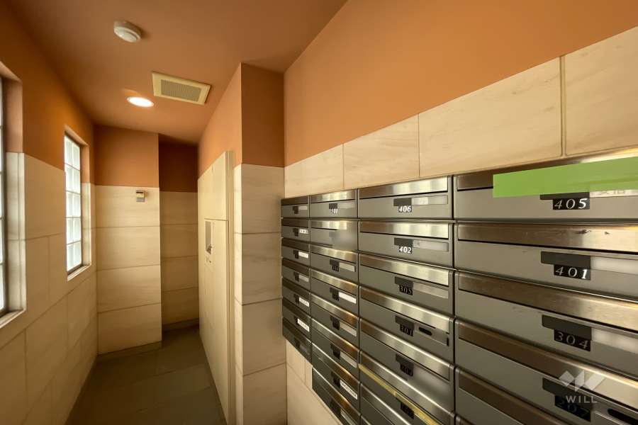 共用ポストと宅配ボックス