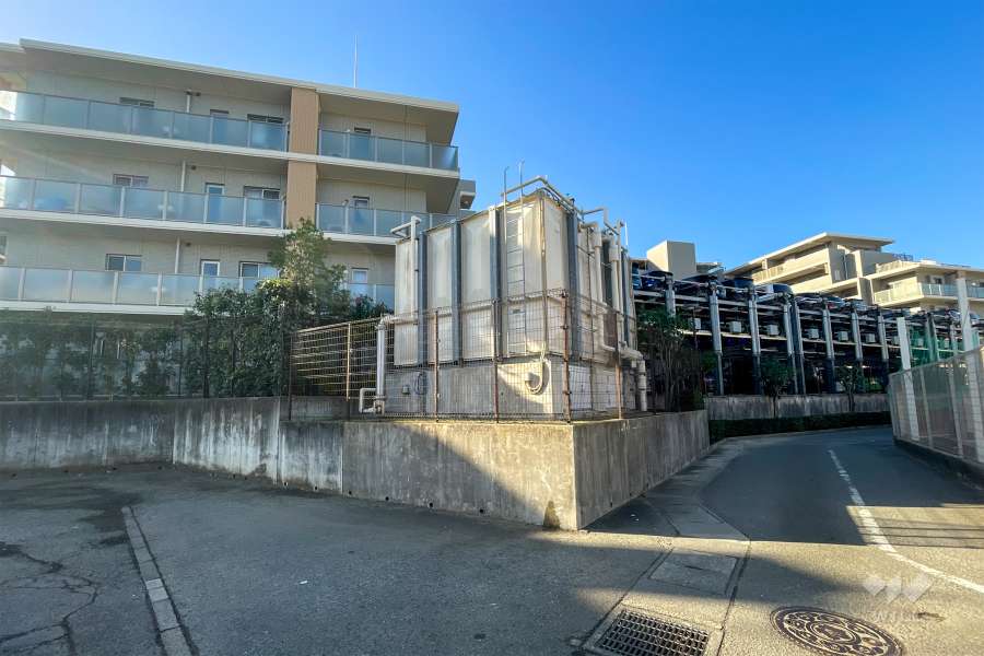 メロディーハイム高津ラフレの外観（東側から）　