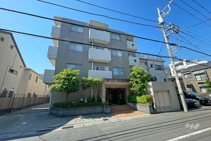 サンクレイドル武蔵新城の外観（北東側から）