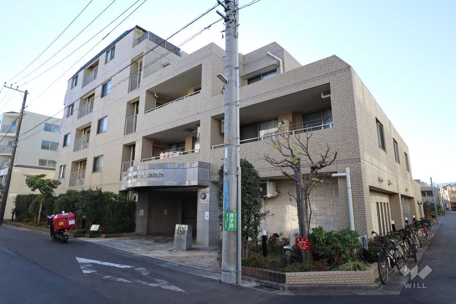 センチュリー武蔵新城の外観（北東側から）