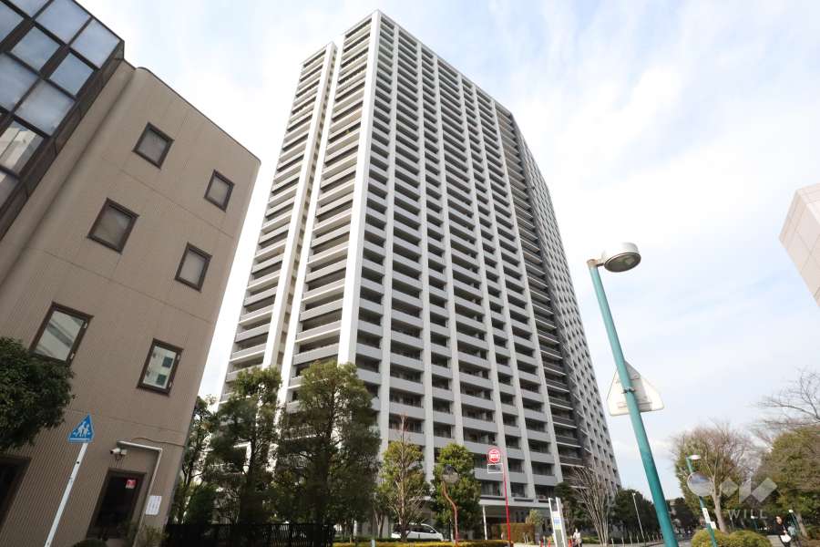 ザ・タワー＆パークス田園都市溝の口の外観(南東側から)